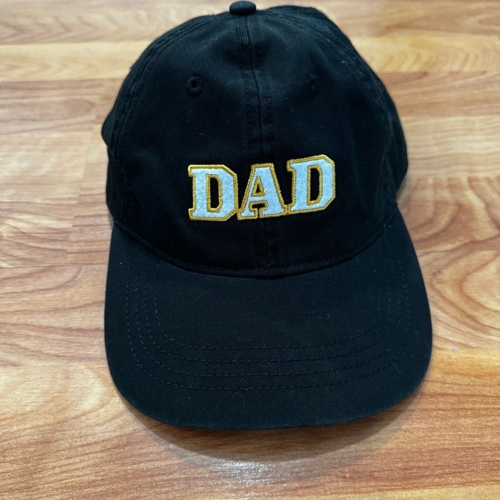 Y2K Embroidered “DAD” Hat Celebrate Father’s Day Cap Black One Size